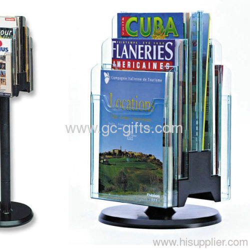 Popular multifunctional countertop magazine rack