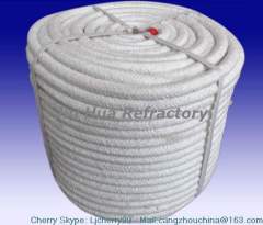 high temperature seal round ceramic fiber rope