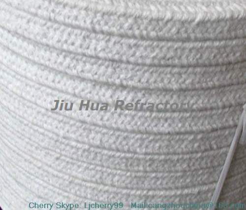 high temperature seal or gasket square ceramic fiber braided rope