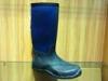 Professional Wear-resistant Half Rain Boots With Blue And Black