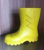 Colorful Children / Ladies TPR Half Rain Boots Anti-slip Mining