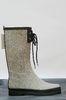 Size 41 / 40 Serpentinite Women Half Rain Boots For Pharmacy