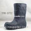 Thick Crust Unisex Fashion Knee Rain Boots For Winter Or Men