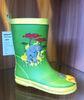 Children Green Elephant Printed Rain Boots Soft Wear-resistant