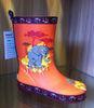 Red Elephant Cute Printed Rain Boots For Children Or Women