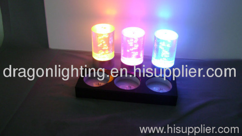 LED crystal bar light