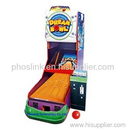Hot Selling Coin Operated Dream Bowl Amusement Game Machine PTC-R58A