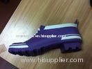 High-heeled Purple Ankle Industrial Rubber Boots Comfortable