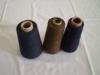 Dyed Ring Spun Polyester Sewing Thread Yarn , High Tenacity