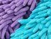 Class three colors of microfiber windshield wiper mops