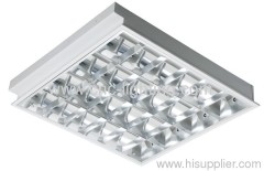 Recessed T8 Grille Light Fixture