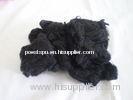 Black Virgin Polyester Staple Fiber 1.2D * 38mm For Filling