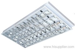 T8,recessed,embeded grille light fixture