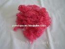 32MM - 102MM Red Virgin Polyester Staple Fiber For Non-Woven Fabric