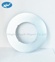 Big ring magnets with Znic coating the max OD is 200mm strong magnet