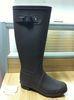 Wear-resistant Fashion Black Knee TPR Boots For Gardening 36 #