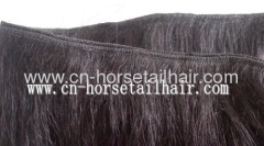 sewed horse tail hair