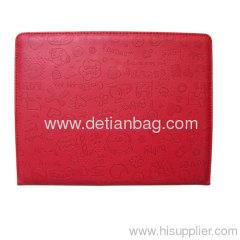 Leather smart case for ipad2 and new ipad