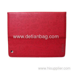 Leather smart case for ipad2 and new ipad