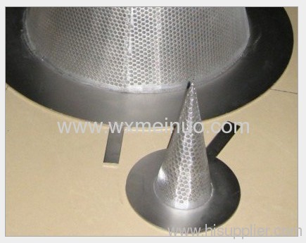 Stainless steel cone filters