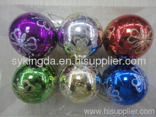 Plastic Christmas Ball decoration light ball Best Selling Plastic Christmas Ball