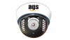 PAL/NTSC IR Dome Camera with Night Vision Function, BLC and AGC Function, AL Casing/Strong and Beautiful