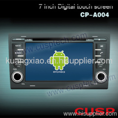 CAR DVD PLAYER SUPPORT WIFI/3G/GPS/BT/IPOD/SD/USB FOR AUDI A4 2002-2008 / SEAT EXEO 2010-