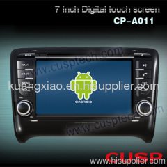 CAR DVD PLAYER SUPPORTS WIFI/3G/GPS/BT/SD/USB/IPOD/OBD FOR AUDI TT 2006-2011