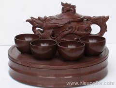 High value Muyu-stone tea set