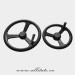 Round hand wheel for cars