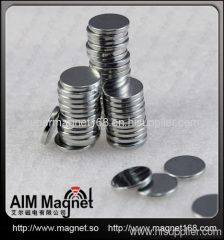 Neodymium disc magnets of different dimmensions