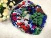 Mixed Color Women Cotton / Voile Scarves Neck Warmers Of Winter