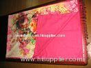 High Quality Colorful Rose Style Long Silk Pashmina Scarf