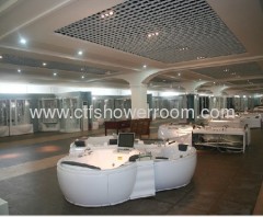 155*155*75 Comfortable Massage Bathtub