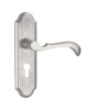 stainless steel gate lock handle