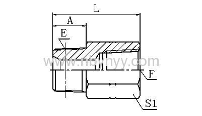 HYDRAULIC ADAPTER FITTING PIPE FITTINGS HYDROLIC CONNECTOR