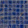 Dark Blue Square Glass Mosaic Tiles For Nterior & Exterior Wall Decoration