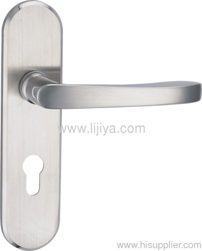 zinc alloy l handle cabinet lock