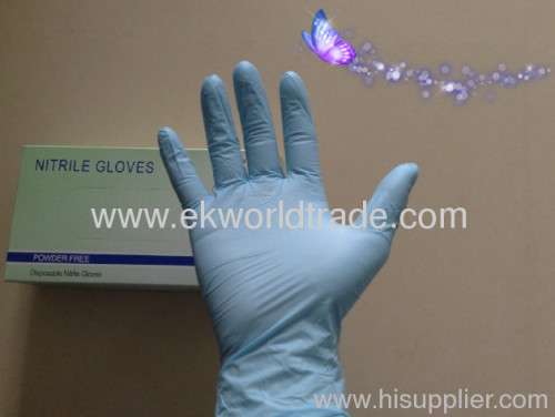 medical disposable nitrile glove