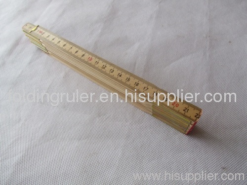 birch folding ruler zollstock pocket ruler measure ruler