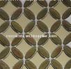 Luxury Smooth Glass Mosaic Tiles For Kitchen Backsplash 48x19x6mm