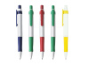 Promotional clip ballpoint pen with rubber grip