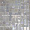 Sliver Glass Mosaic Tiles Backsplash, Acid-Proof Kitchen Mosaic Wall Tiles