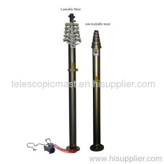 12m portable pneumatic telescopic mast