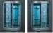 Front 5mm blue tempered glass steam showers room