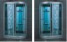 Front 5mm blue tempered glass steam showers room