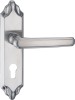 silver zip aluminium lock