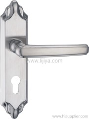 silver zip aluminium lock