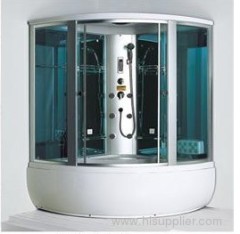 LCD control panel wall glass shower room