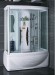 Top shower white acrylic shower cabin